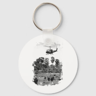 Vietnam Huey Landing Key Ring