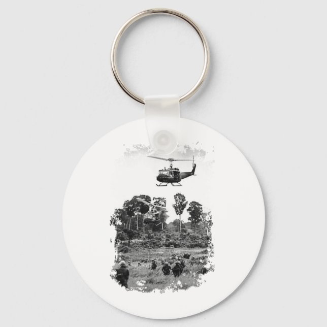 Vietnam Huey Landing Key Ring (Front)