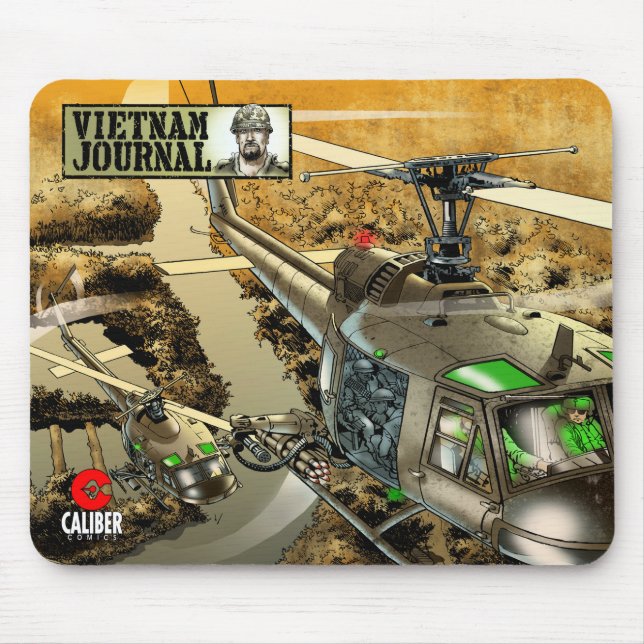 Vietnam Journal patrol mouse pad (Front)