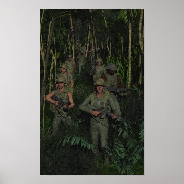 Vietnam: Jungle Patrol Poster (Front)