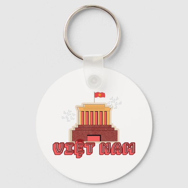 VIETNAM Keychain – Ho Chi Minh Mausoleum (Front)
