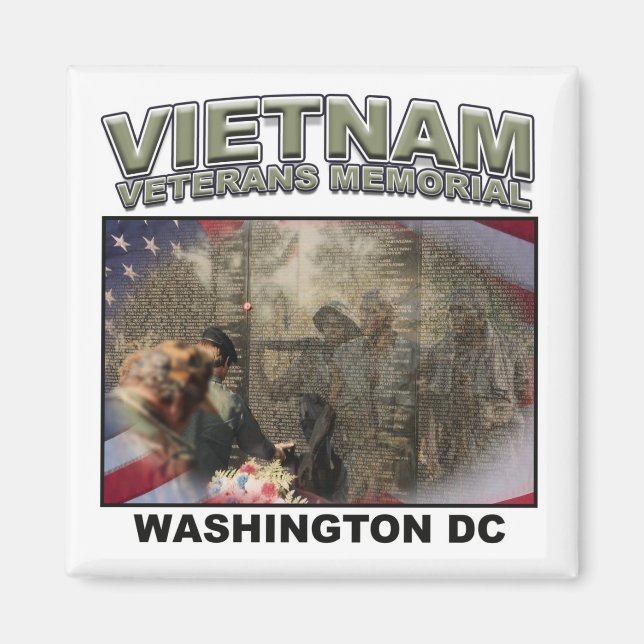 Vietnam Memorial Magnet (Front)