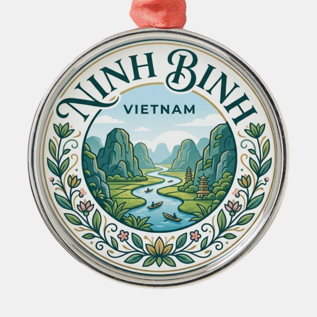 Vietnam Metal Tree Decoration (Front)