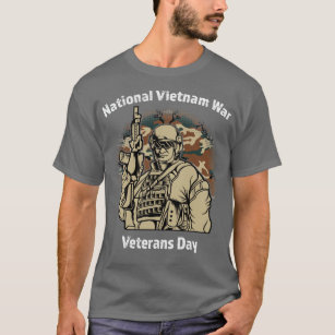 Vietnam Military National Vietnam War Veterans Day T-Shirt