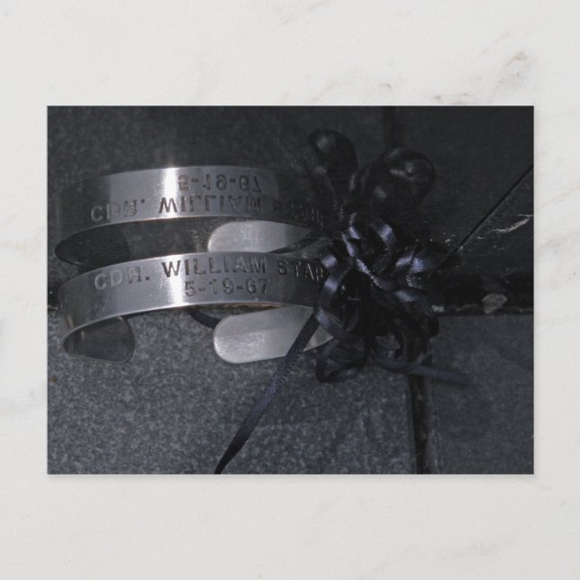 Vietnam POW Bracelet Postcard (Front)