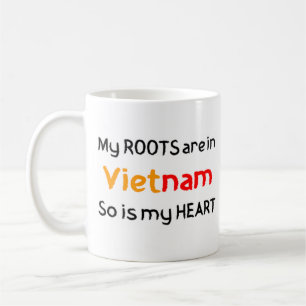 vietnam roots coffee mug