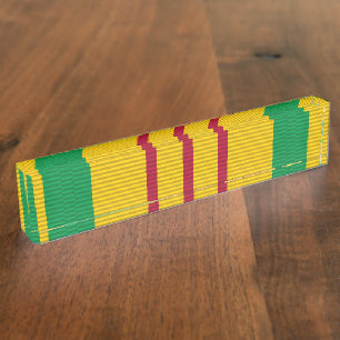 Vietnam Service Medal ribbon Nameplate