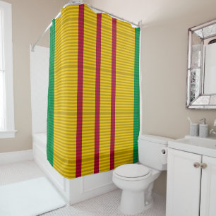 Vietnam Service Medal ribbon Shower Curtain