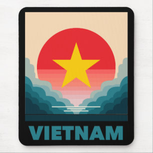 Vietnam Southeast Asia Mouse Pad