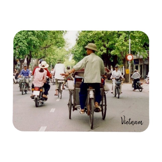 vietnam streets magnet (Horizontal)