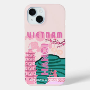 Vietnam Travel Art iPhone 15 Case