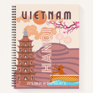Vietnam Travel Art Notebook