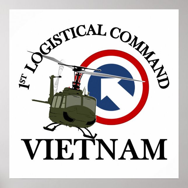 Vietnam Vet - 1st Log Cmd Poster (Front)