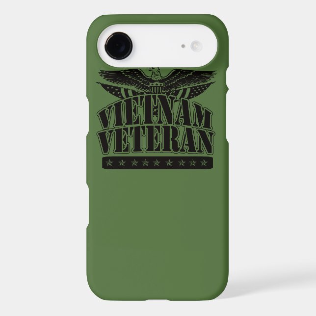 VIETNAM VET Case-Mate iPhone CASE (Back)