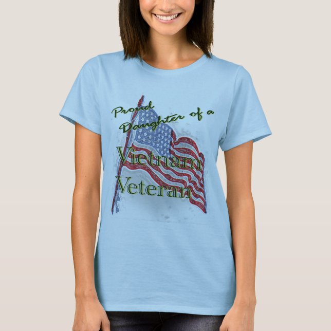Vietnam vet daughter T-Shirt (Front)