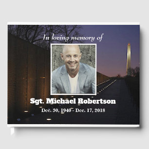 Vietnam Veteran and Washington Memorial Guest Book