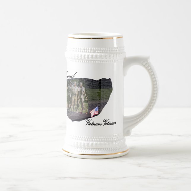 Vietnam Veteran Beer Stein (Right)