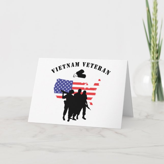 Vietnam Veteran Card (Front)