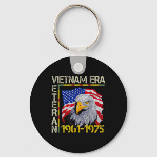 Vietnam Veteran Era 1961 1975 Memorial Flag Key Ring