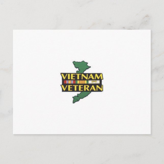 Vietnam Veteran Postcard (Front)