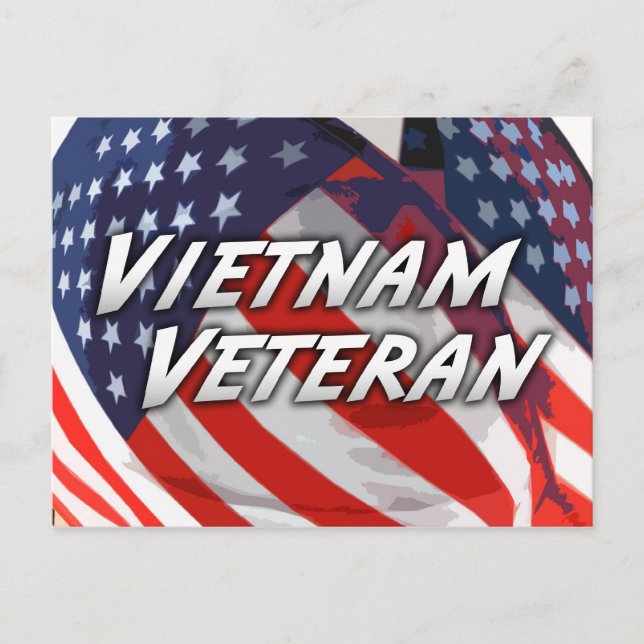 Vietnam Veteran Postcard (Front)