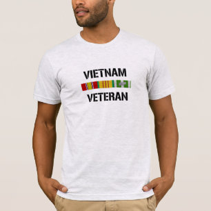Vietnam Veteran Ribbon Bar T-Shirt