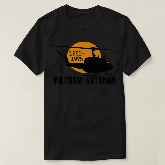 Vietnam Veteran T-Shirt (Design Front)