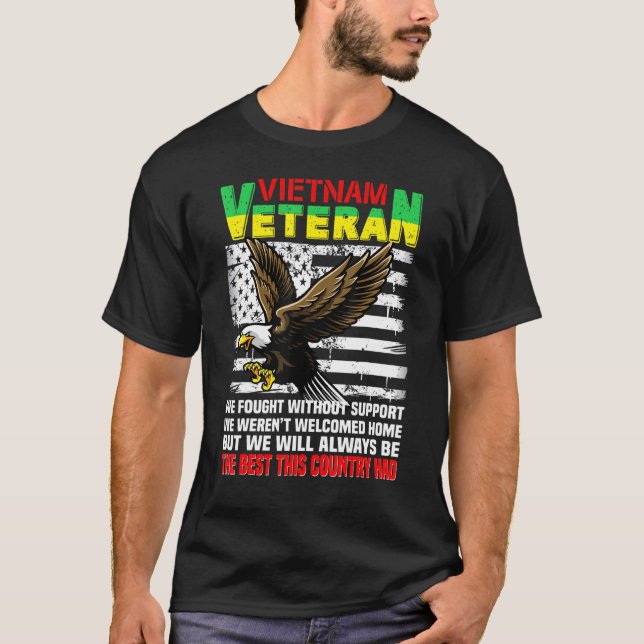 Vietnam Veteran T-Shirt (Front)