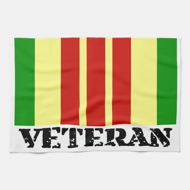 Vietnam Veteran Tea Towel (Horizontal)