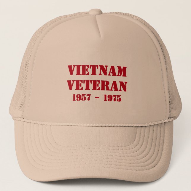 Vietnam Veteran Trucker Hat (Front)