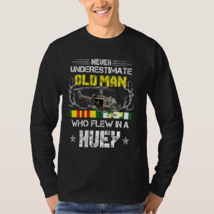 Vietnam Veteran Vet  Uh 1 Huey Helicopter T-Shirt