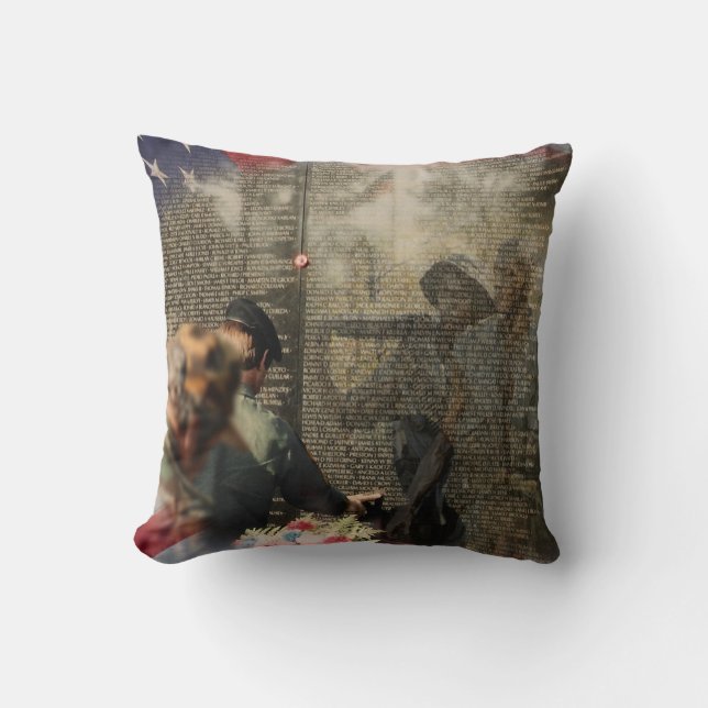 Vietnam Veterans Cushion (Front)