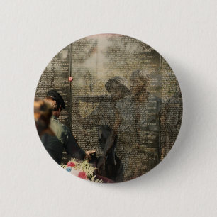 Vietnam Veterans' Memorial 6 Cm Round Badge