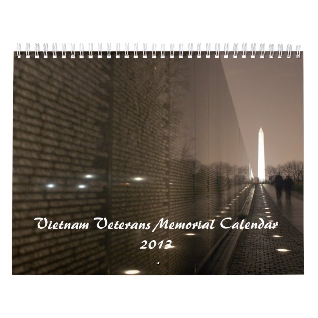 Vietnam Veterans Memorial Calendar 2012 (not 2025) (Cover)