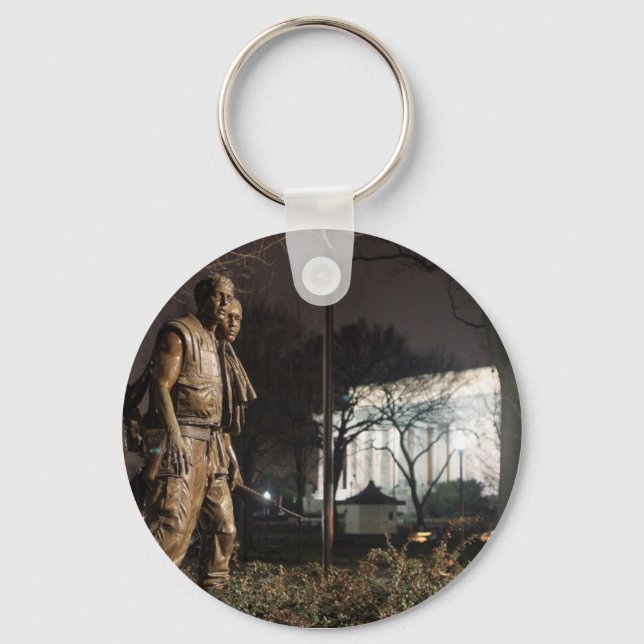 Vietnam Veterans Memorial Key Ring (Front)