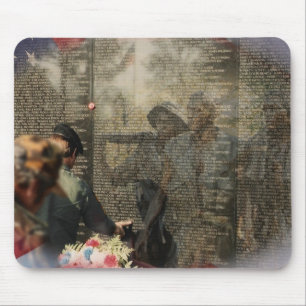 Vietnam Veterans' Memorial Mouse Pad