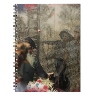 Vietnam Veterans' Memorial Spiral Notebook