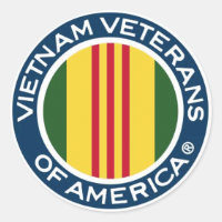 Vietnam Veterans of America 3 inch Stickers