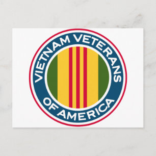 Vietnam Veterans of America Logo Postcard