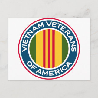 Vietnam Veterans of America Logo Postcard