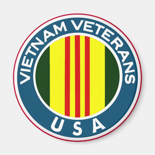 Vietnam Veterans of the USA Magnet (Front)