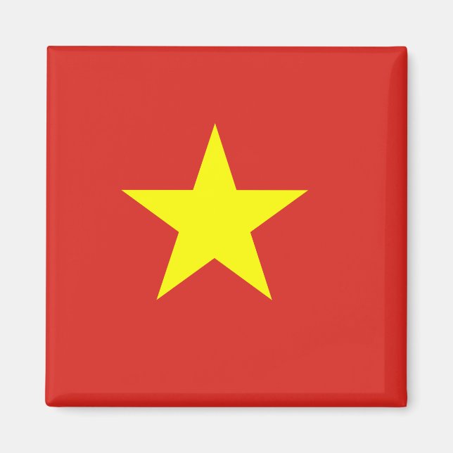 Vietnam (Vietnamese) Flag Magnet (Front)