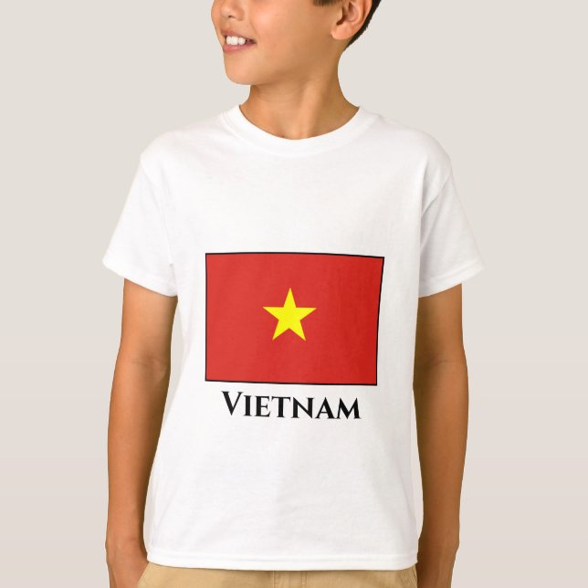 Vietnam (Vietnamese) Flag T-Shirt (Front)