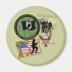 Vietnam War Magnet