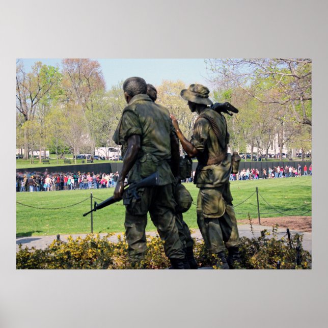 Vietnam War Memorial D.C. Poster (Front)