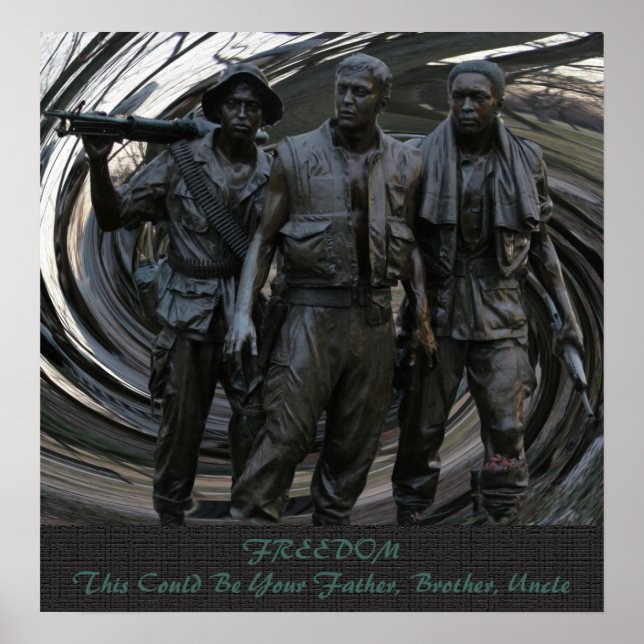 Vietnam War Memorial Poster (Front)