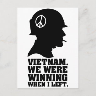 Vietnam War Postcard