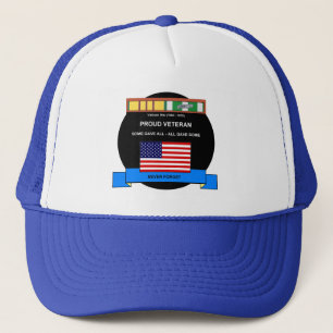 Vietnam War Veteran - Never Forget Trucker Hat