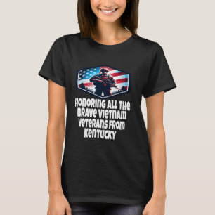 Vietnam War Veteran The Brave Vietnam Veterans Fro T-Shirt