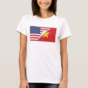 Vietnamese American Flag T-Shirt